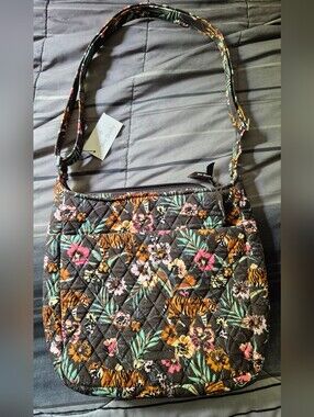 Vera Bradley Bali Jungle Outlet XL Crossbody Bag NWT As Is